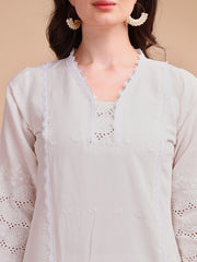 Schiffli Notch Grace Co-ord Set