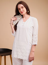 Schiffli Notch Grace Co-ord Set