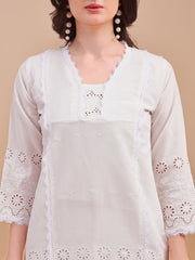 Schiffli Notch Grace Co-ord Set