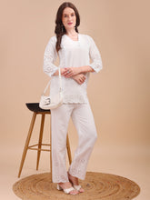 Schiffli Notch Grace Co-ord Set