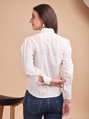 Classic Schiffli Office Shirt