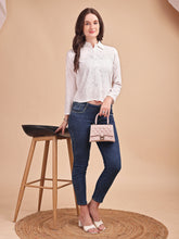 Schiffli Curve Formal Shirt