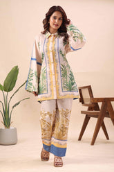 Floral Breeze Shirt & Pant Set