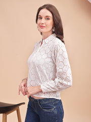 Classic Schiffli Office Shirt