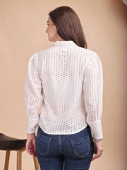 Classic Schiffli Office Shirt