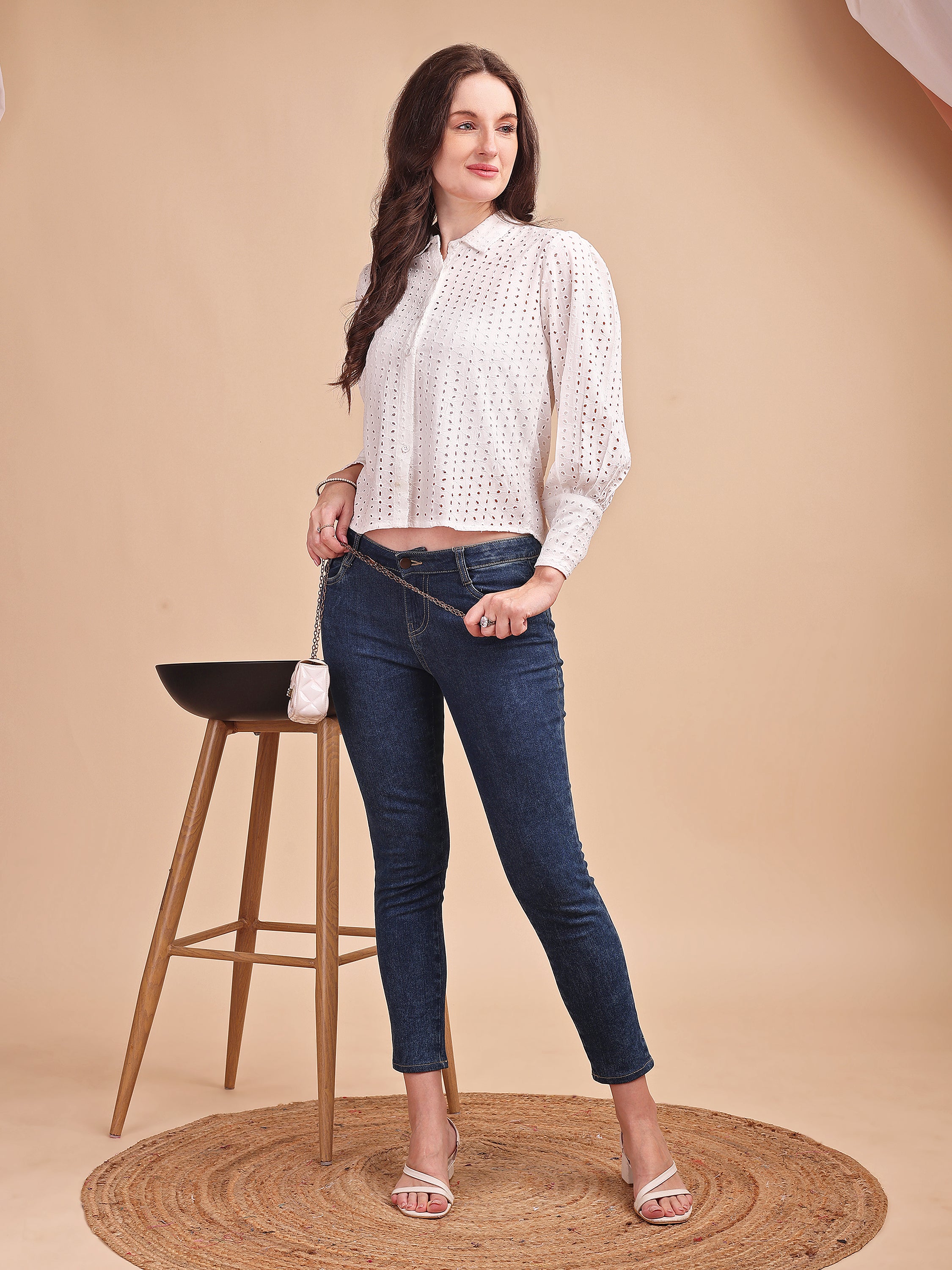 Classic Schiffli Office Shirt