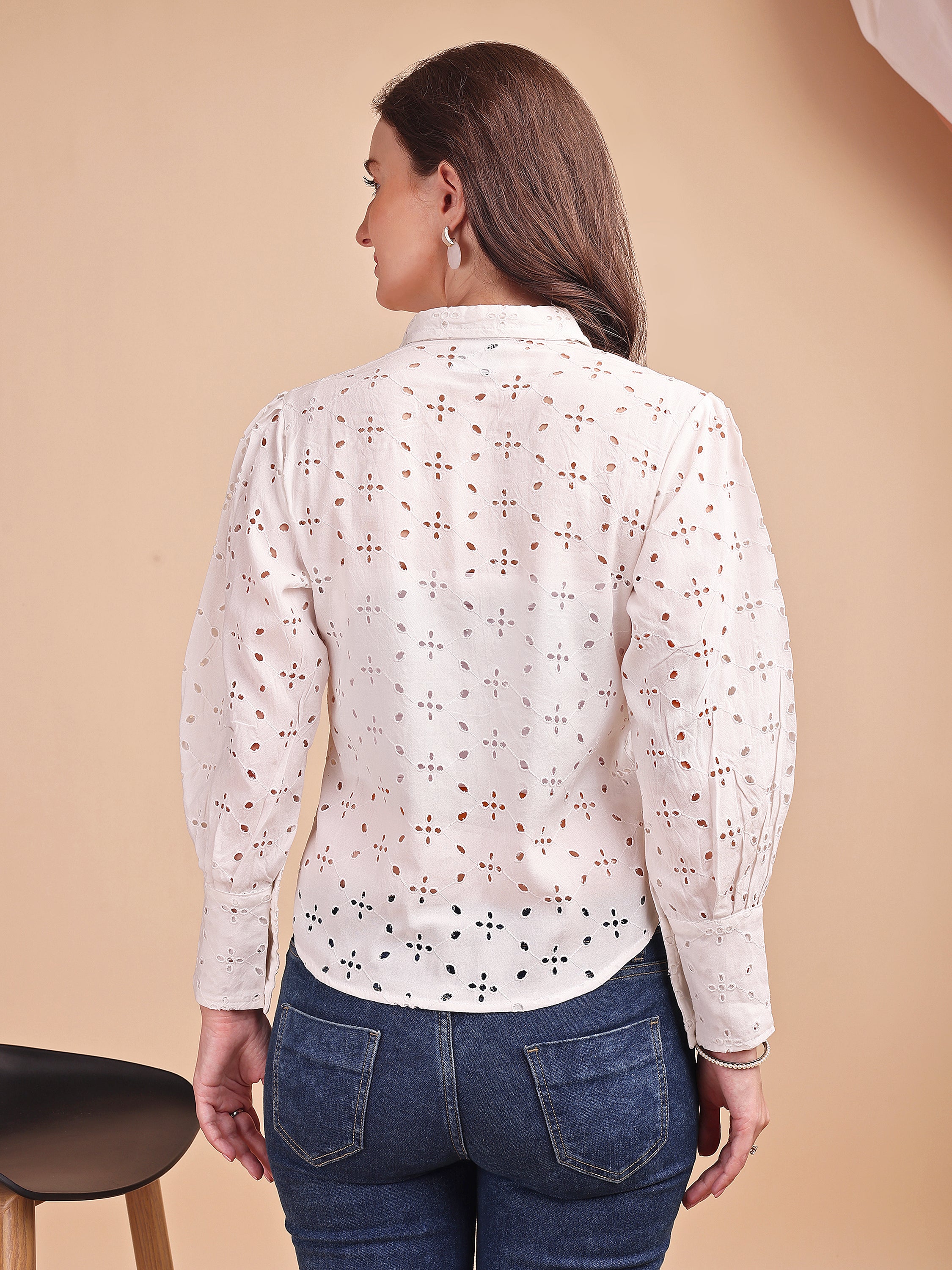 Classic Schiffli Office Shirt