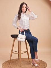 Classic Schiffli Office Shirt