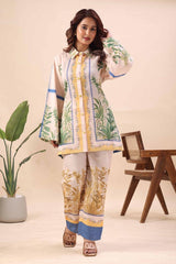 Floral Breeze Shirt & Pant Set