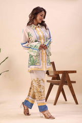 Floral Breeze Shirt & Pant Set