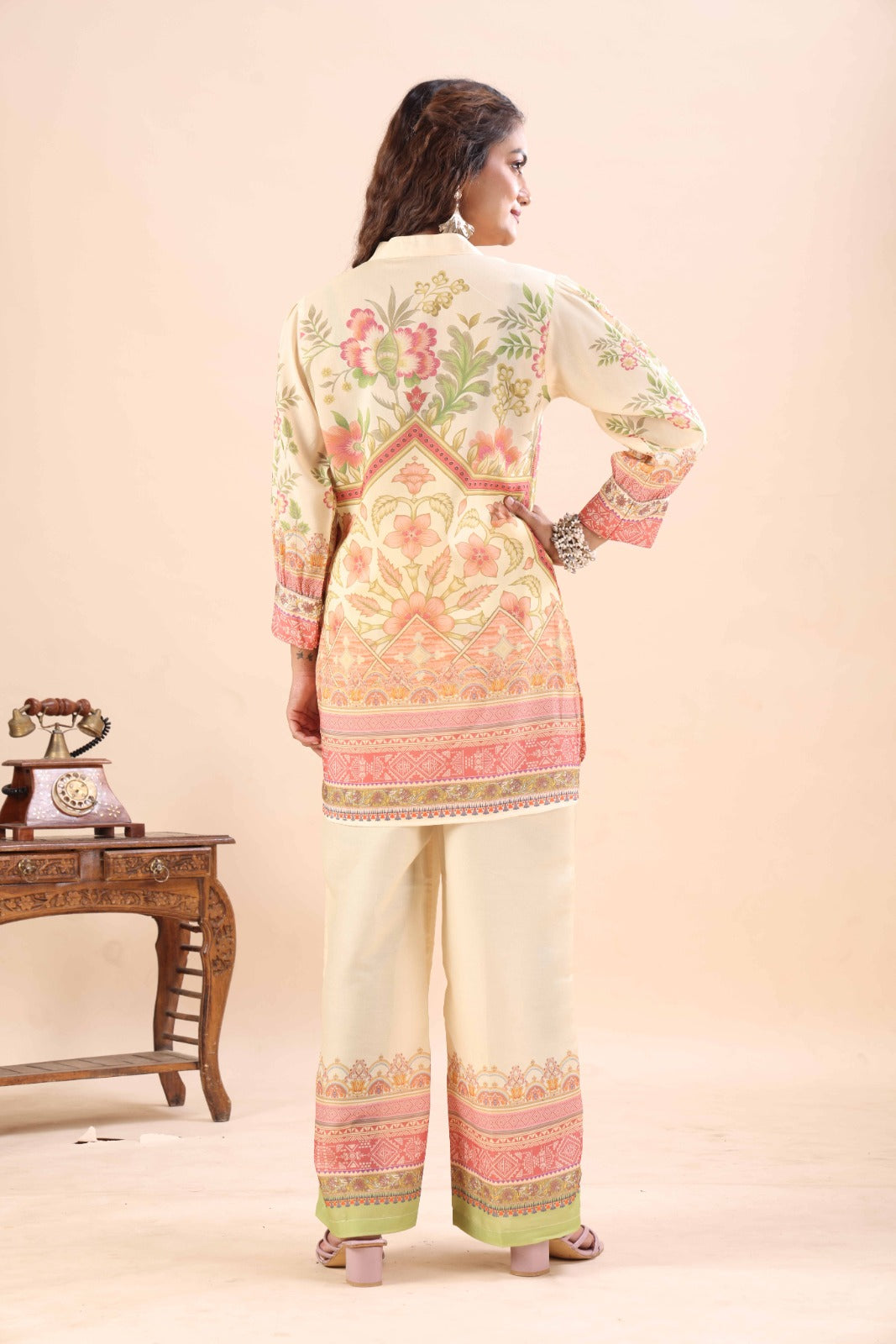 Ivory Jardin Luxe Co-ord Set