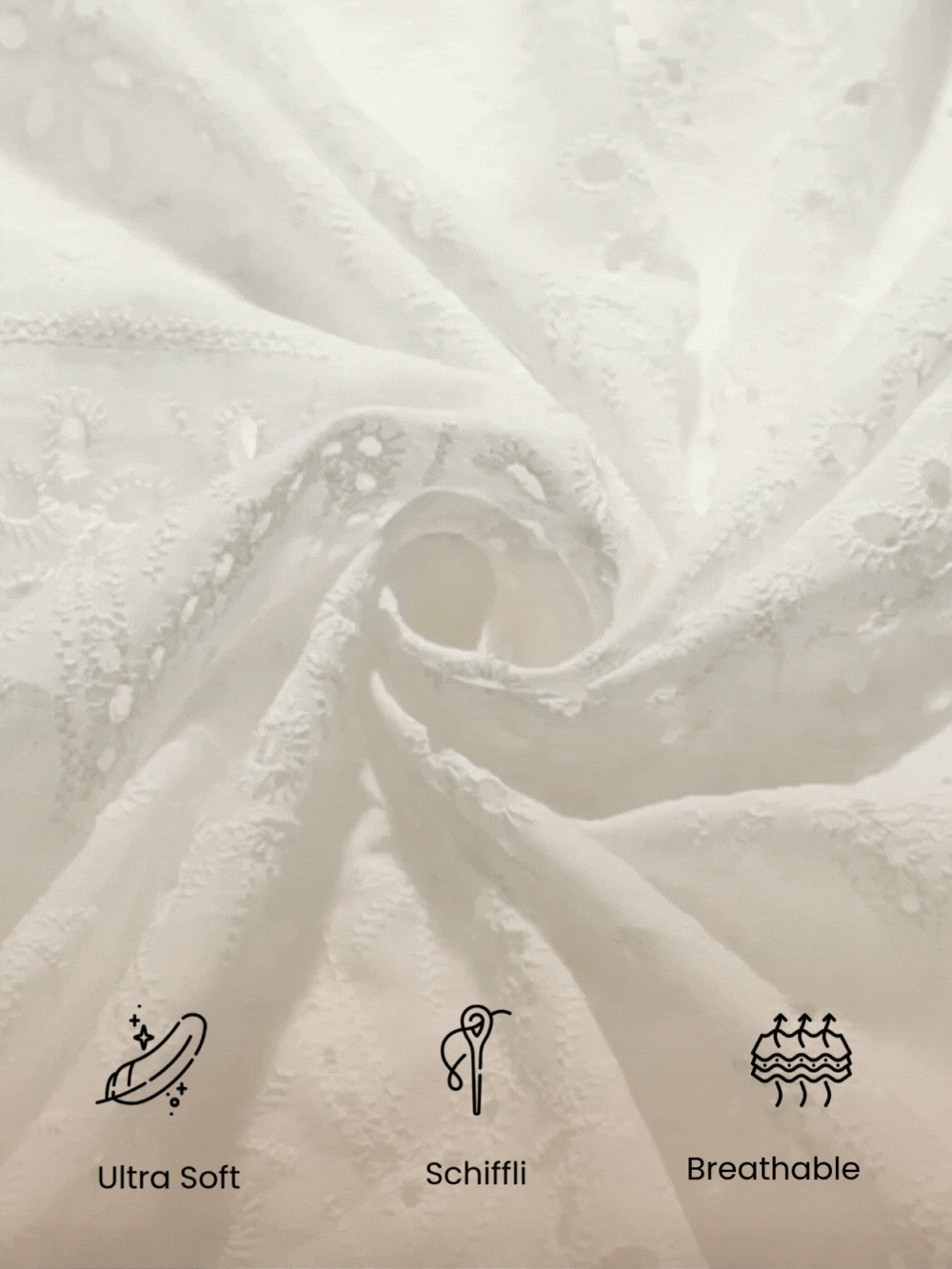 Square Neck Schiffli Short Onepiece